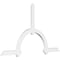 Ekena Millwork Ericson Architectural Grade PVC Gable Bracket, 84"W x 49"H x 2"D x 4"F, 14/12 Pitch GBP084X49X0204ERI00 - alternate 1
